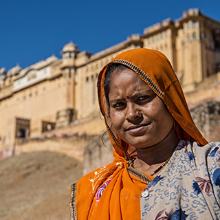 Jaipur - Amber fort - Woman